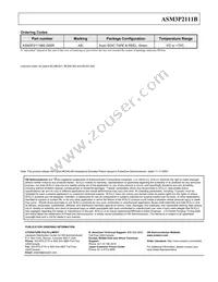 ASM3P2111BG-08SR Datasheet Page 7