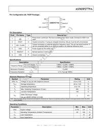 ASM3P2779AF-06OR Datasheet Page 2
