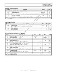 ASM3P2872AF-06OR Datasheet Page 3