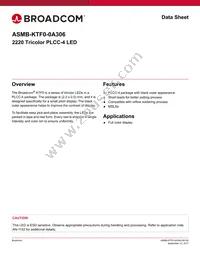 ASMB-KTF0-0A306 Datasheet Cover