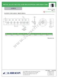 ASMPM-0806-4R7M-T Datasheet Page 3