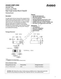 ASMT-CR00 Datasheet Cover