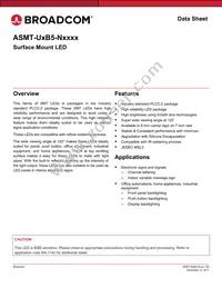 ASMT-UGB5-NW702 Datasheet Cover