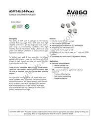 ASMT-URB4-PU802 Datasheet Cover