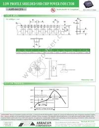 ASPI-0412FS-6R8M-T4 Datasheet Page 3