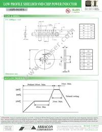 ASPI-0418FS-2R2M-T3 Datasheet Page 3