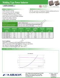 ASPI-1040HI-R16M-T05 Datasheet Cover