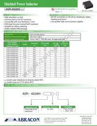 ASPI-4020HI-R56M-T Datasheet Cover