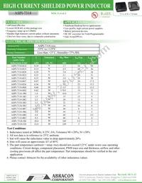 ASPI-7318-R22M-T Datasheet Cover