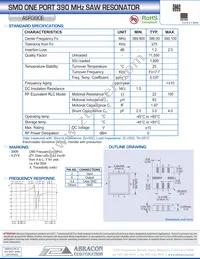 ASR390E-T Datasheet Cover