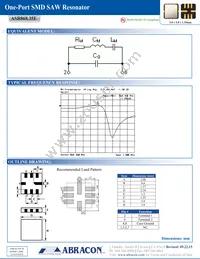 ASR868.35E-T Datasheet Page 2