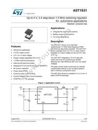AST1S31PUR Datasheet Cover