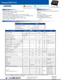 AST3TQ-10.000MHZ-5-T2 Datasheet Cover