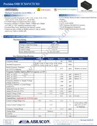 AST3TQ53-V-12.800MHZ-5-SW Datasheet Cover