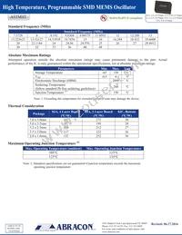 ASTMHTV-125.000MHZ-ZJ-E-T3 Datasheet Page 3