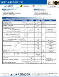 ASTX-H11-44.000MHZ-I25-T Datasheet Cover