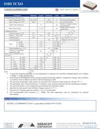 ASTXR-12-26.000MHZ-512545 Datasheet Page 2