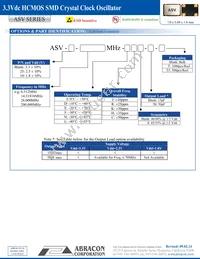 ASV-106.250MHZ-EC-T Datasheet Page 3
