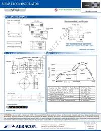 ASVM1-133.3333MHZ-EC-T Datasheet Page 3