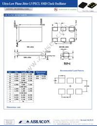 ASVMX-100.000MHZ-5ABA Datasheet Page 2