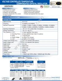 ASVTX-09-19.440MHZ-T Datasheet Cover