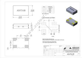 ASVTX-09-B-13.000MHZ Datasheet Cover