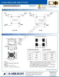 ASVTX-13-A-19.200MHZ-D15-T Datasheet Page 3