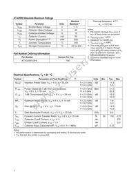AT-42000-GP4 Datasheet Page 2