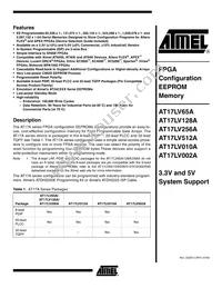 AT17LV002A-10CU Datasheet Cover