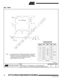 AT17LV002A-10CU Datasheet Page 18