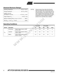 AT17LV010-10CC Datasheet Page 8