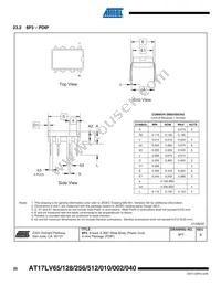 AT17LV512-10PC Datasheet Page 20