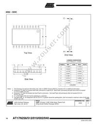 AT17N512-10PI Datasheet Page 16