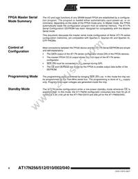 AT17N512-10SI Datasheet Page 6