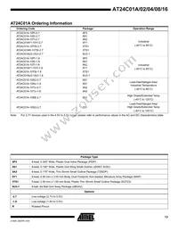 AT24C01AY1-10YU-2.7 Datasheet Page 13