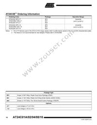 AT24C01AY1-10YU-2.7 Datasheet Page 16