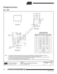 AT24C01AY1-10YU-2.7 Datasheet Page 18