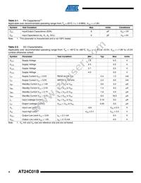 AT24C01BY6-YH-T Datasheet Page 3