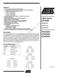 AT24C08AN-10SI-2.7-T Datasheet Cover