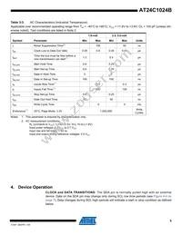 AT24C1024BY7-YH25-T Datasheet Page 5