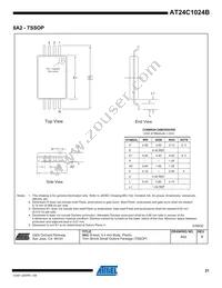 AT24C1024BY7-YH25-T Datasheet Page 21