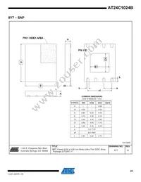 AT24C1024BY7-YH25-T Datasheet Page 23