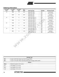 AT24C164-10SI-2.7 Datasheet Page 10