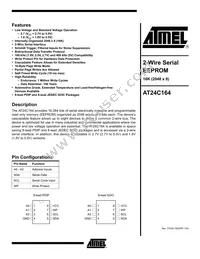 AT24C164-10SU-1.8 Datasheet Cover
