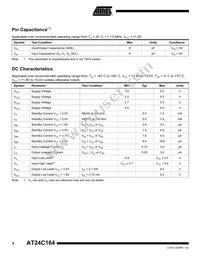 AT24C164-10SU-1.8 Datasheet Page 4