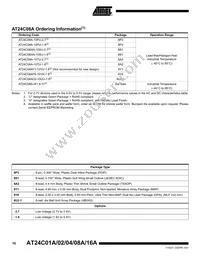 AT24C16AY6-10YH-1.8 Datasheet Page 16