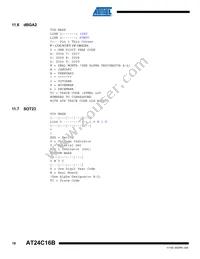 AT24C16B-TSU-T Datasheet Page 18