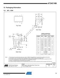 AT24C16B-TSU-T Datasheet Page 19