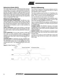 AT24C21-10SI-2.5 Datasheet Page 6