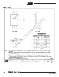 AT24C256W-10SI-2.7-T Datasheet Page 20